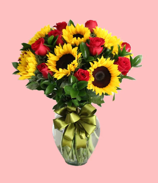 Ramo de girasoles simple